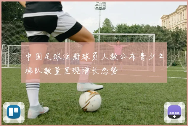 中国足球注册球员人数公布青少年梯队数量呈现增长态势