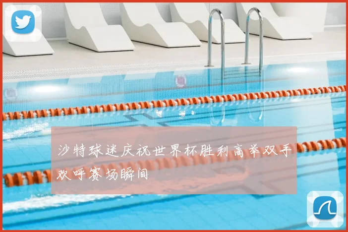 沙特球迷庆祝世界杯胜利高举双手欢呼赛场瞬间